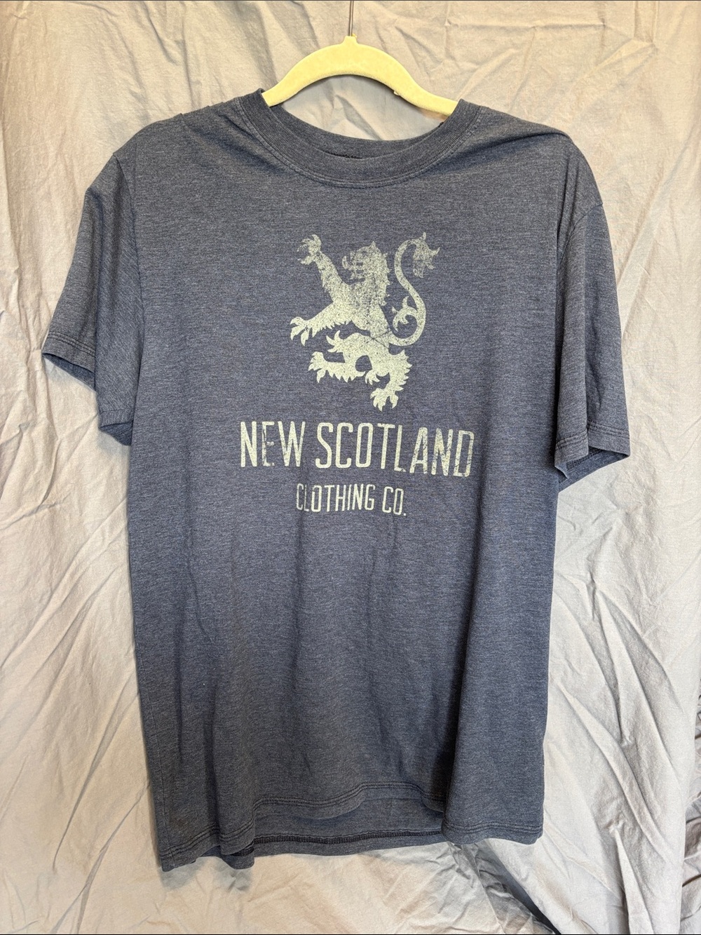 Women's Short Sleeve Tee in Heather Navy
